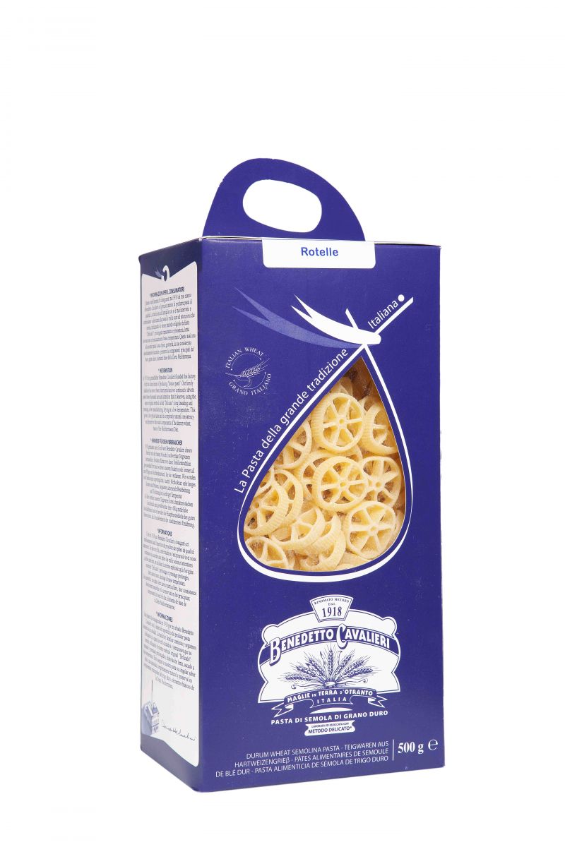 Pâtes Rotelle - 500g<br/><span class='subtitle'>Benedetto Cavalieri</span>
