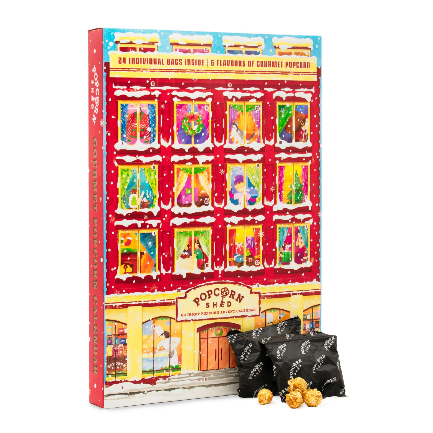 Signature Gourmet Popcorn Advent Calendar <br/><span class='subtitle'>sophie m</span>